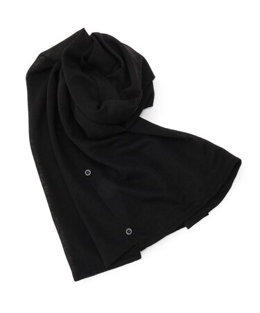 【寒暖差対策／手洗い可】リネンライク3WAYストール