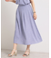 【UVカット／速乾／冷感／洗濯機OK／洗濯後しわになりにくい】麻調ストレッチタックスカート＜ラク服シリーズ＞