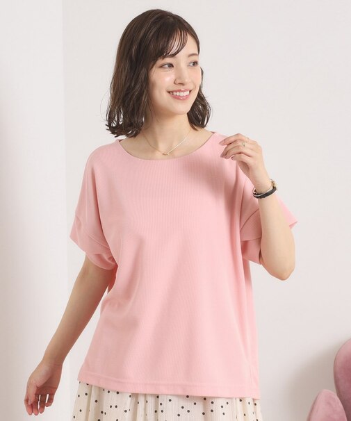 【接触冷感/吸水速乾/洗濯機OK】サカリバ袖タックプルオーバー