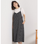 【UVカット／速乾／冷感／洗濯機OK／洗濯後しわになりにくい】麻調ストレッチキャミワンピ＜ラク服シリーズ＞