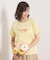 【接触冷感／洗濯機OK】フロッキープリントTシャツ