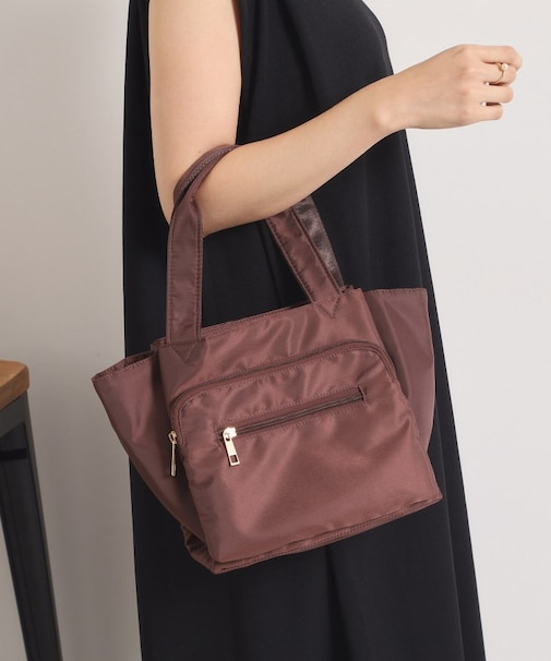 【9ポケット】ツイル2WAYトート