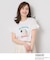 PEANUTS別注フリル袖Tシャツ