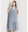 【洗濯機OK／ロングシーズン使える】ティアードVネックワンピース