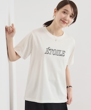 【手洗い可】刺繍ロゴTシャツ