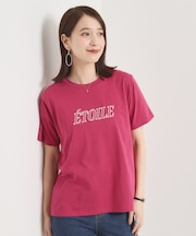 【手洗い可】刺繍ロゴTシャツ