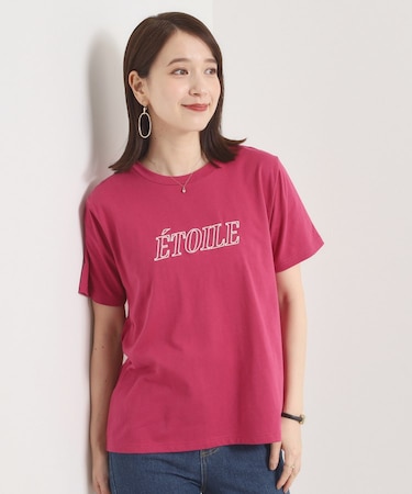 【手洗い可】刺繍ロゴTシャツ