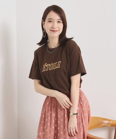 【手洗い可】刺繍ロゴTシャツ