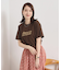 【手洗い可】刺繍ロゴTシャツ