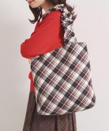 【A4対応】柄アソートフリル手トート