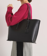 【通勤】軽量合皮A4トート