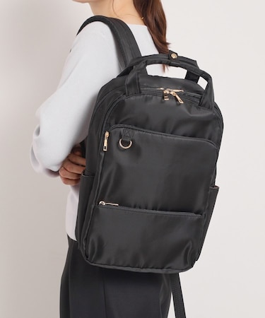 【A4対応】ツイル11ポケットリュック