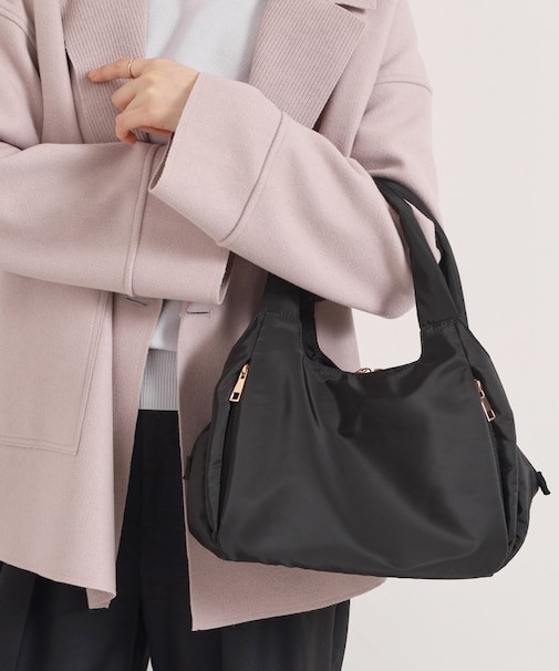 【7ポケット】口金2WAYトート