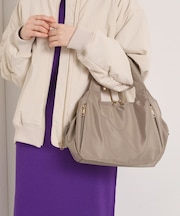 【7ポケット】口金2WAYトート