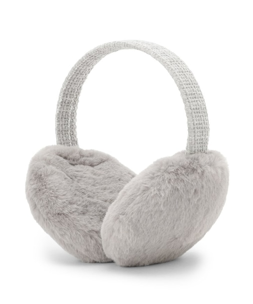 【折りたたみ可】ツイード風イヤーマフ