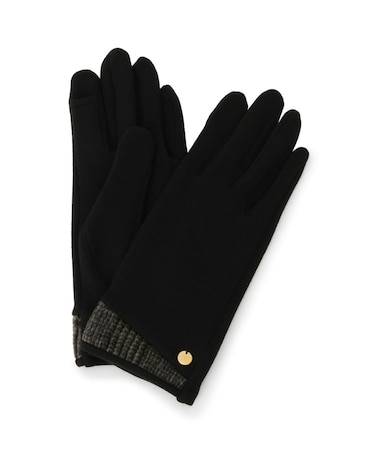 【手洗い可】チャーム付チェック切替グローブ