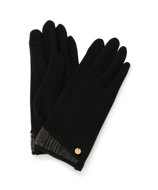 【手洗い可】チャーム付チェック切替グローブ