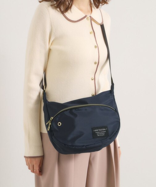 【防花粉】高密度ポリ半月ミニショルダー