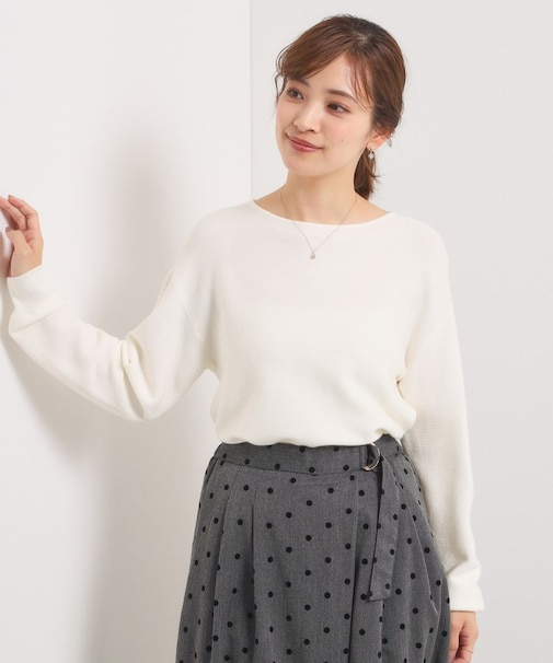 【手洗い可】バックパール調ラメニット