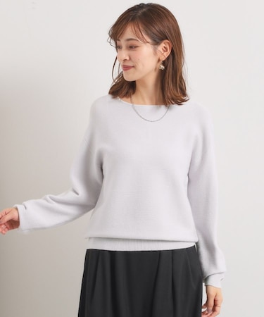 【手洗い可】バックパール調ラメニット