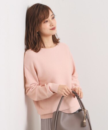 【手洗い可】バックパール調ラメニット