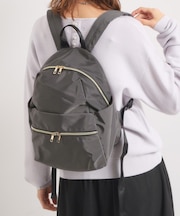 高密度ポリ10ポケットミディリュック