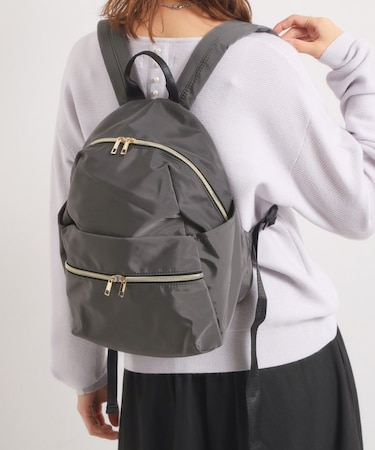 高密度ポリ10ポケットミディリュック