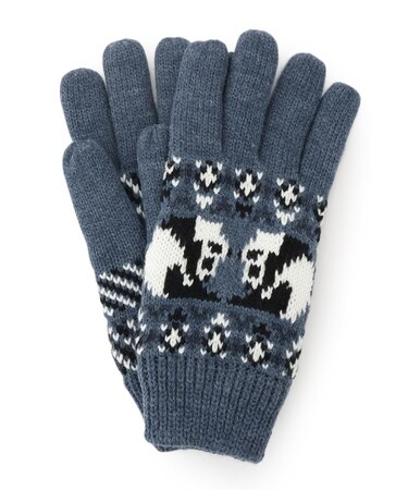 【手洗い可】アニマルニット手袋