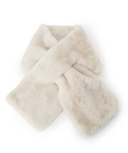 【手洗い可】ボリュームフェイクファーマフラー