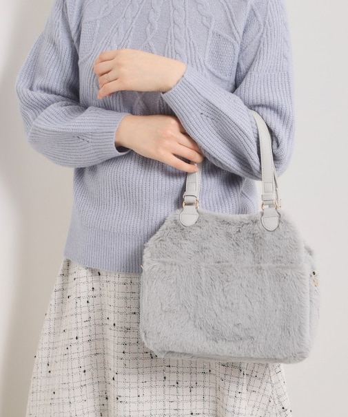 【2WAY】両あおりフェイクファートート