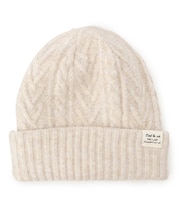 【リバーシブル／手洗い可】2WAYリブ編みニット帽