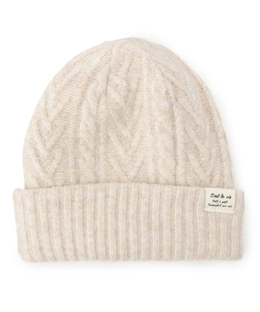 【リバーシブル／手洗い可】2WAYリブ編みニット帽