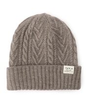 【リバーシブル／手洗い可】2WAYリブ編みニット帽