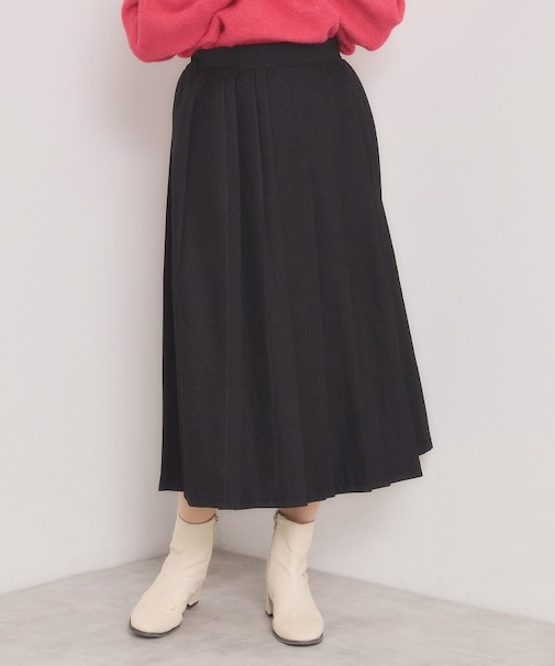 【手洗い可】プリーツスカート