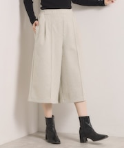 【洗濯機OK】カットメルトンキュロット