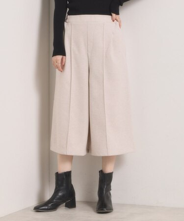 【洗濯機OK】カットメルトンキュロット