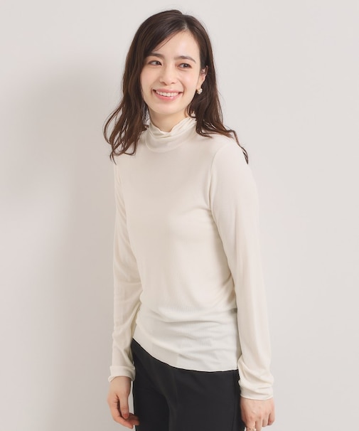 【調温機能付き／洗濯機OK】ハイネックインナー