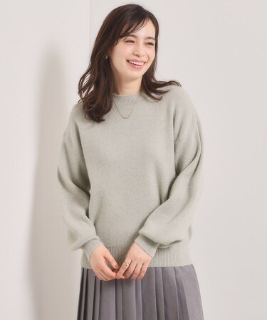 【手洗い可】スパンコールラメニット