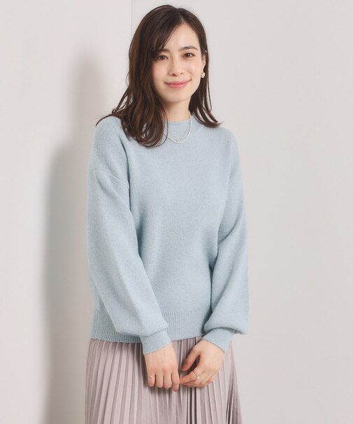 【手洗い可】スパンコールラメニット