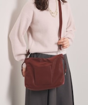 ヌバック調ドロストショルダー