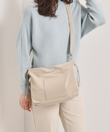 ヌバック調ドロストショルダー