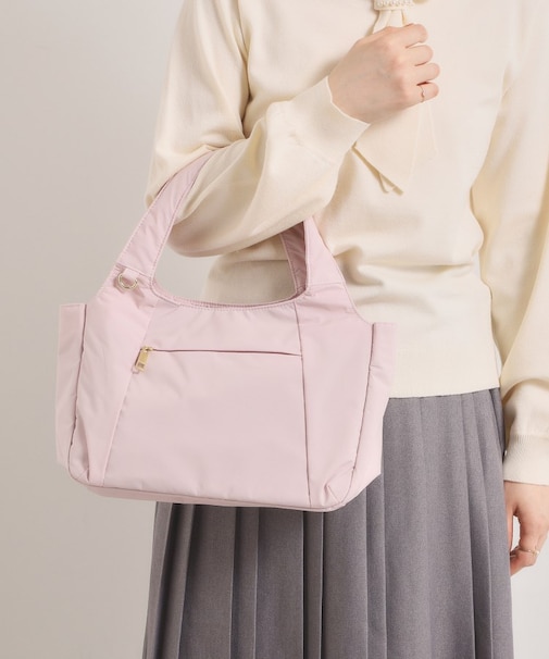 【8ポケット】ふんわり軽量撥水2WAYトート