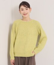 【手洗い可】求心柄ニット