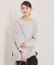 【手洗い可】ビッグシルエットニット