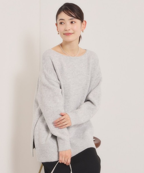 【手洗い可】ビッグシルエットニット