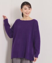 【手洗い可】ビッグシルエットニット