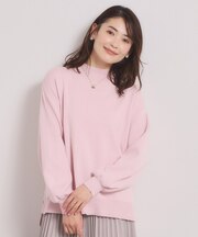 【手洗い可／8色展開】カラフルハイネックニット