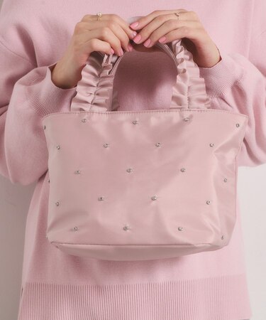 ジルコンフリル手トート