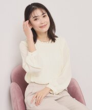 【手洗い可】プリーツブラウス