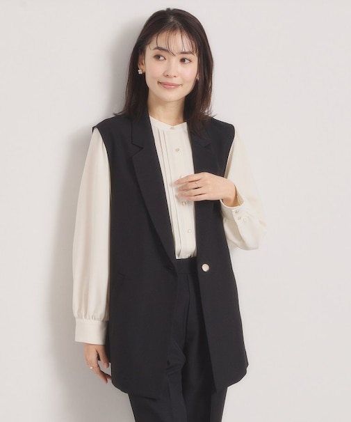 【洗濯機OK／イージーケア】ツイルストレッチジレ